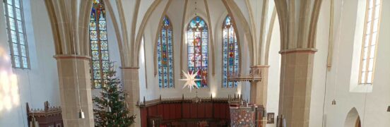 Kirchenerkundung in der Alexanderkirche Oerlinghausen