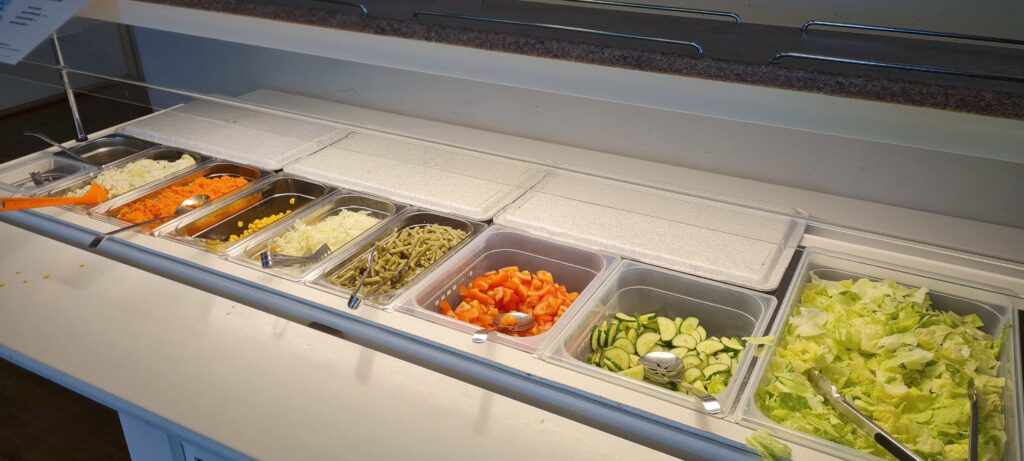 Die Salatbar