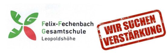 Die Felix-Fechenbach- Gesamtschule Leopoldshöhe sucht engagierte Studierende aller Fachrichtungen zur Mitarbeit im Ganztagsbereich