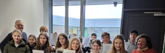 Zertifikatsverleihung an die Schulwegbegleiter